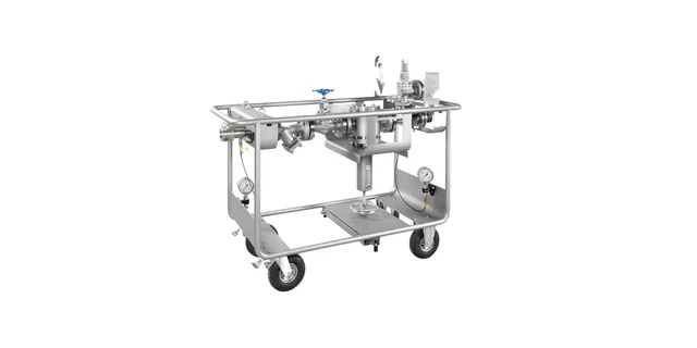Mobile Druckreduzierstation bis 100 bar (ATEX)